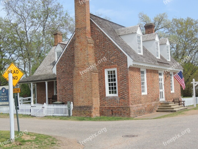 Williamsburg Colonial History House Tourism