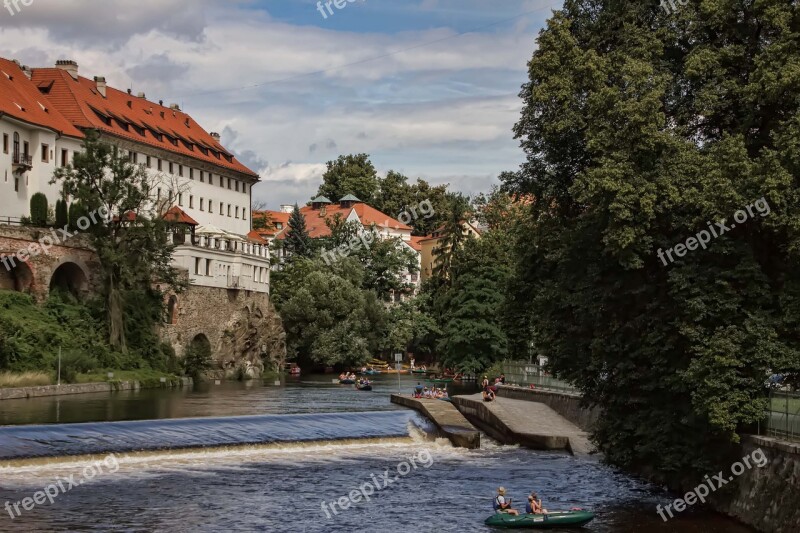 Cesky Krumlov Czech Republic City Country View