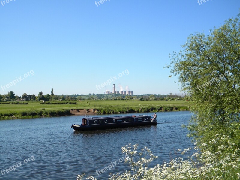 River Trent Boat Water Free Photos