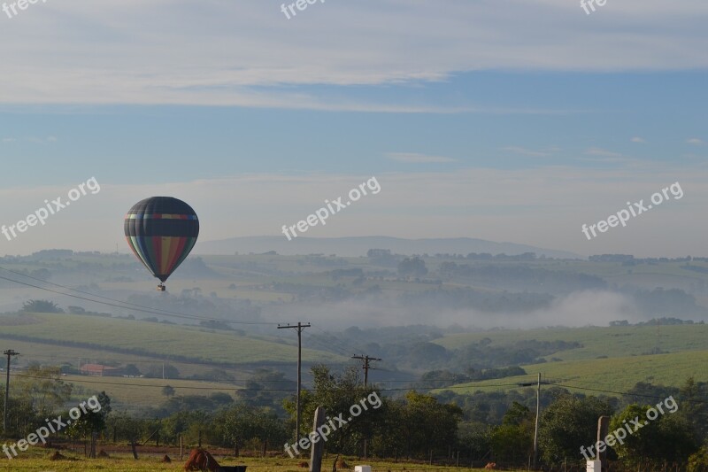 Balloon Sky Hot Air Ballooning Flight Vista