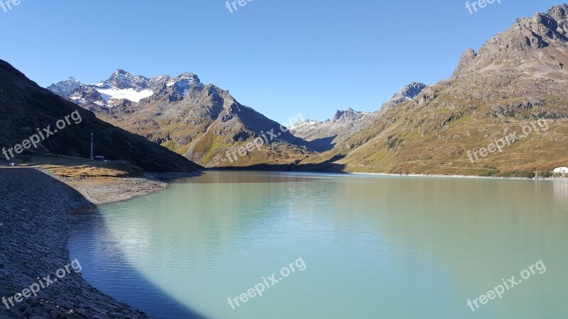 Silvrettasee Austria Reservoir Free Photos