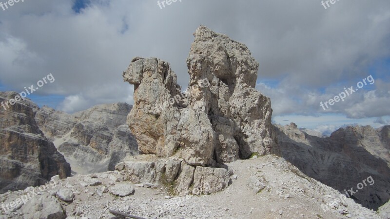 Ferrata Tre Dita Tofana Di