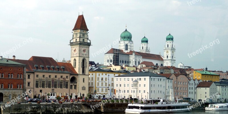 Passau Bavaria Historic Center Danube Niederbayern