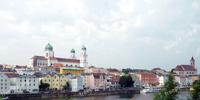 Passau Bavaria Historic Center Danube Niederbayern