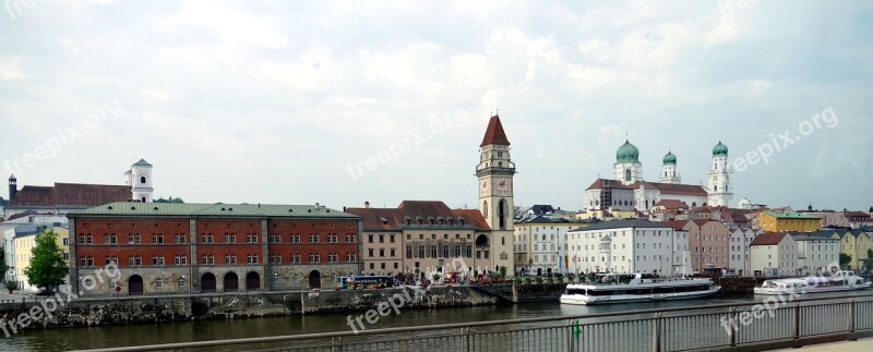 Passau Bavaria Historic Center Danube Niederbayern