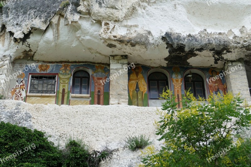 Monastery Cave Monastery Hermit Bulgaria Rousse