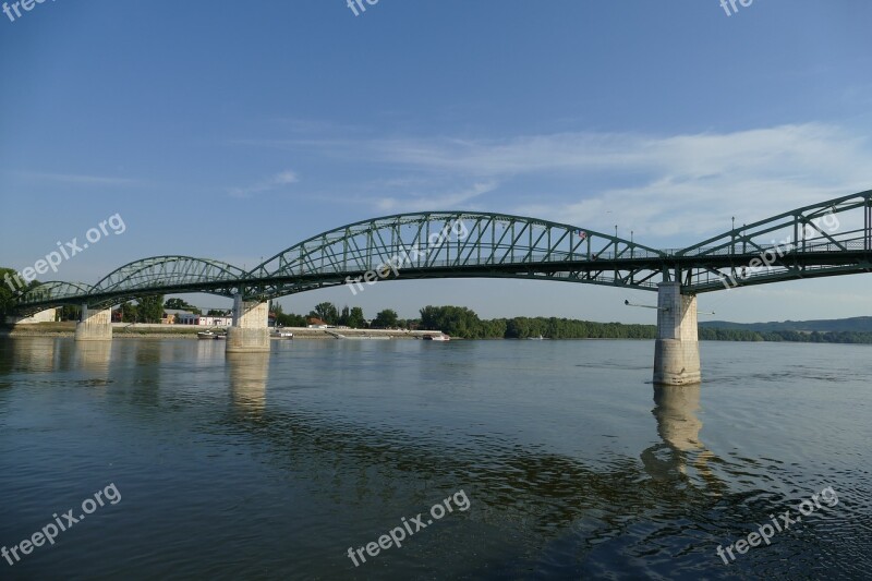 Danube River Hungary River Cruise Bridge