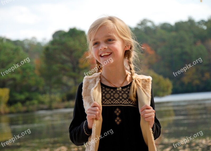 Happy Smile Girl Happiness Smiling