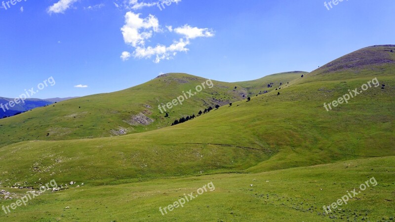 Meadows Mountain Green Nature Prairie