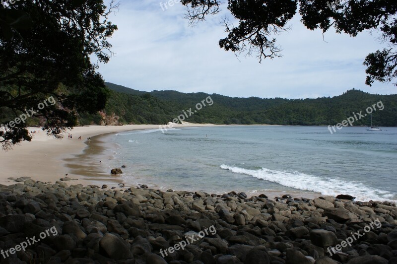 New Zealand New Chums Beach Coromandel Free Photos