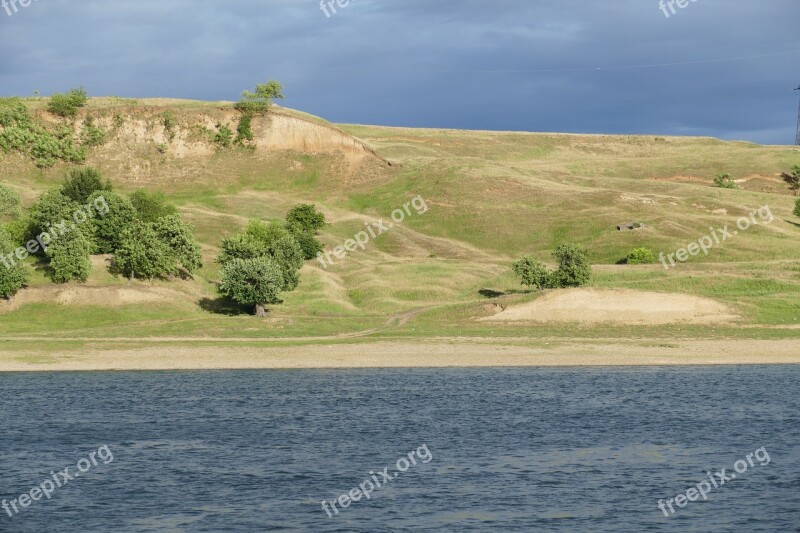 Hungary Wallachia Danube River Landscape