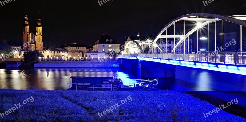 Opole Bridge Pastowski City Night Light