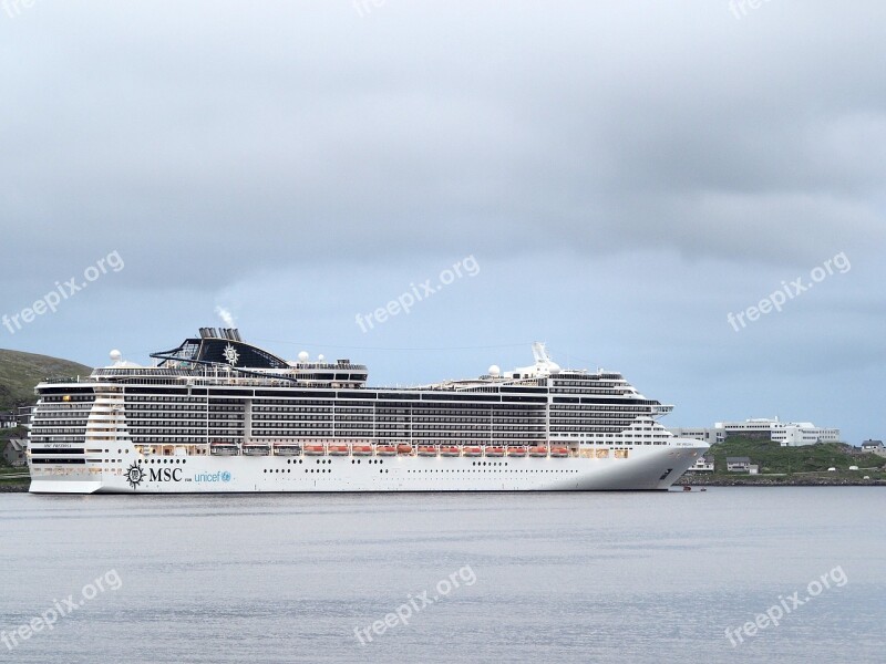 Cruise Ship North Cruise North Cape Ship