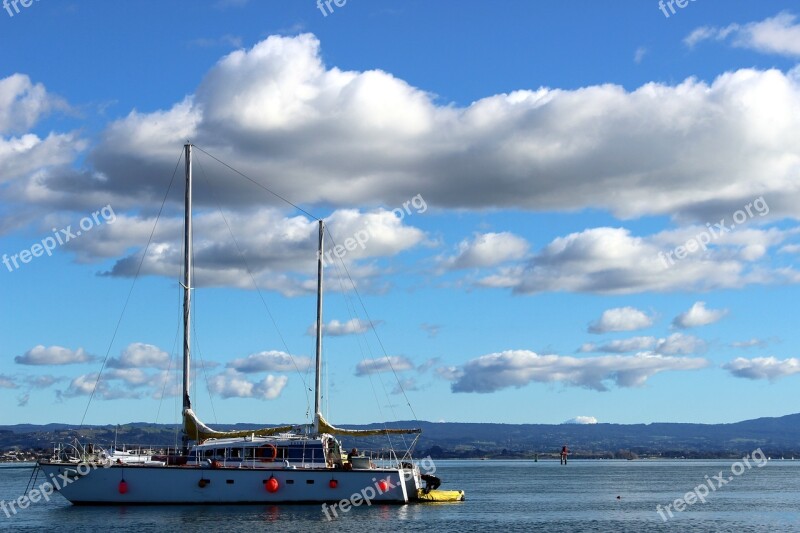 Boat Anchorage Sea Ocean Free Photos