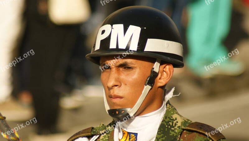 Characters Parade Military Armenia Quindío