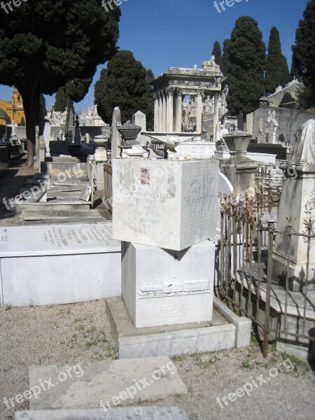 Nice South Of France Cemetery Côte D ' Azur France