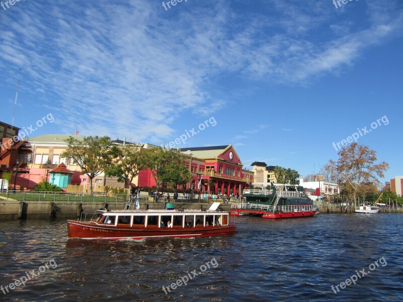 Argentina Tiger River Delta Boat