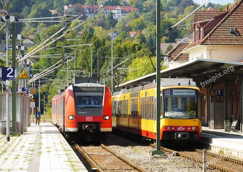 Freudenstadt Hbf Hub Regional Traffic Regional Train