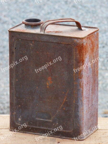 Drum Can Fuel Gasoline Tin