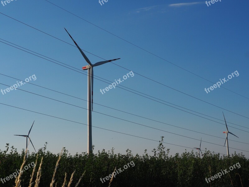 Pinwheel Wind Energy Wind Power Energy Sky