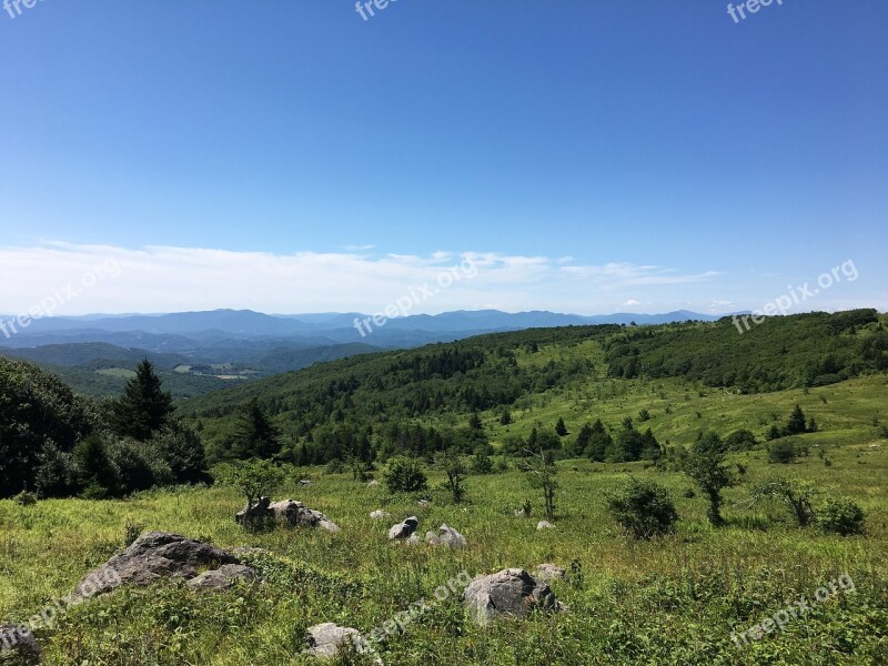 Grayson Highlands Virginia Meadow Free Photos