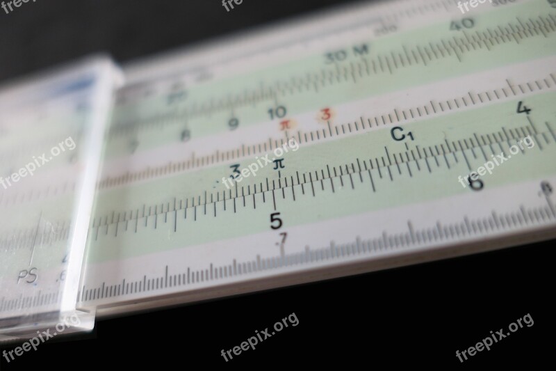 Ruler Measure Exactly Centimeters Datailaufnahme