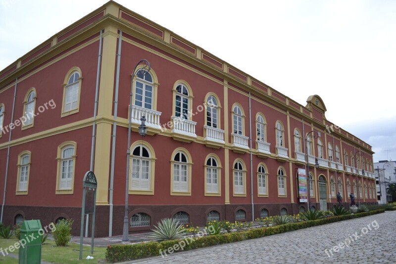 Tourism Manaus Square Police Palacete Provincial Amazonas