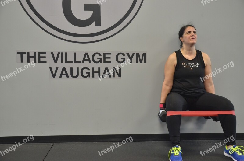 Workout Vaughan Fitness Wall Sit Gym