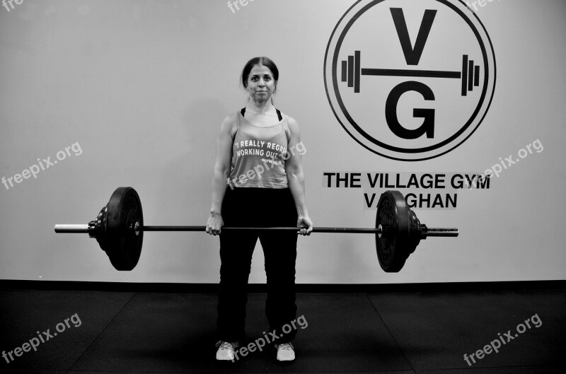 Workout Vaughan Fitness Squat Barbell