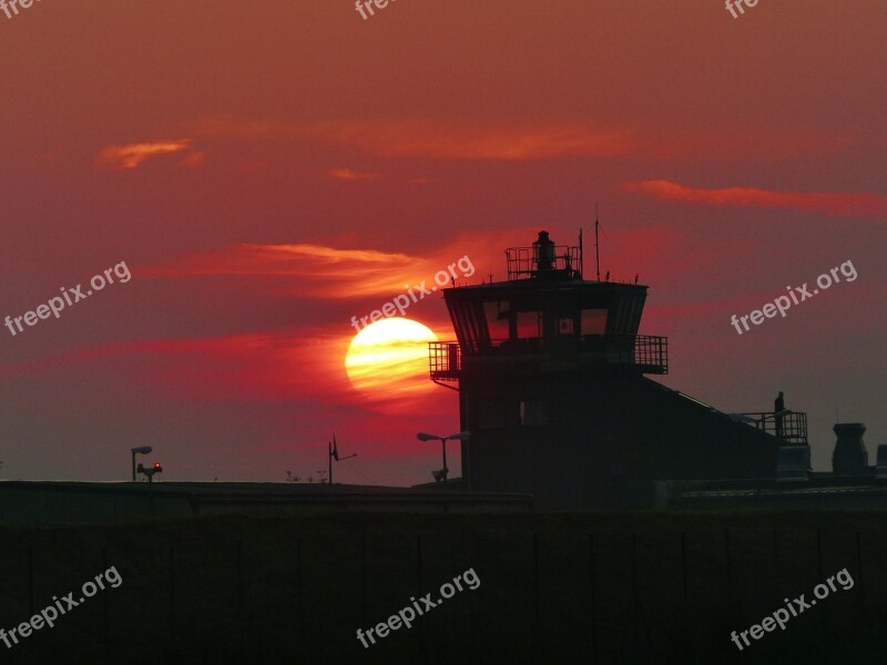 Sunrise Fliegerhorst Neuburg Donau Fighter Squadron Neuburg On The Danube Aw-air Image