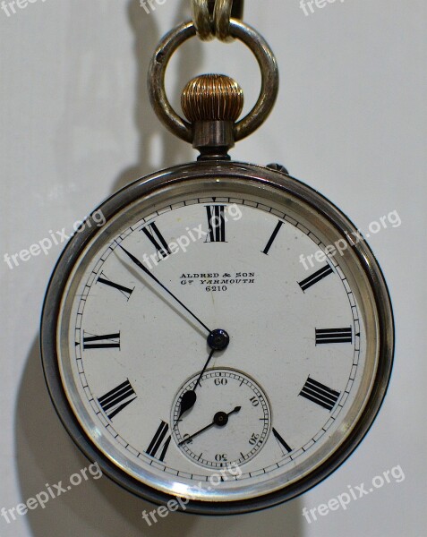 Timepiece Watch Pocketwatch Retro Vintage