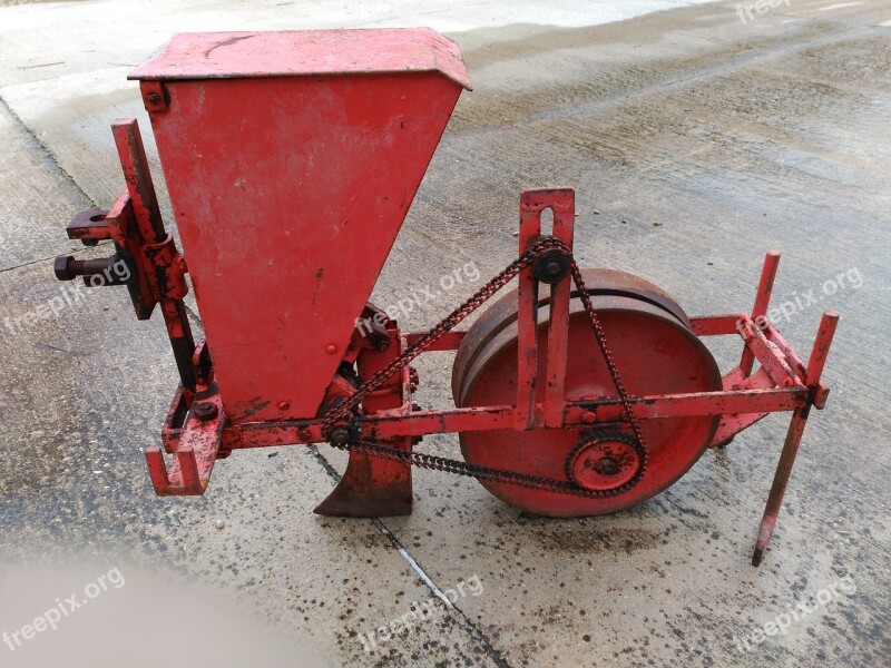 Corn Planter Machine Old Iron Collector