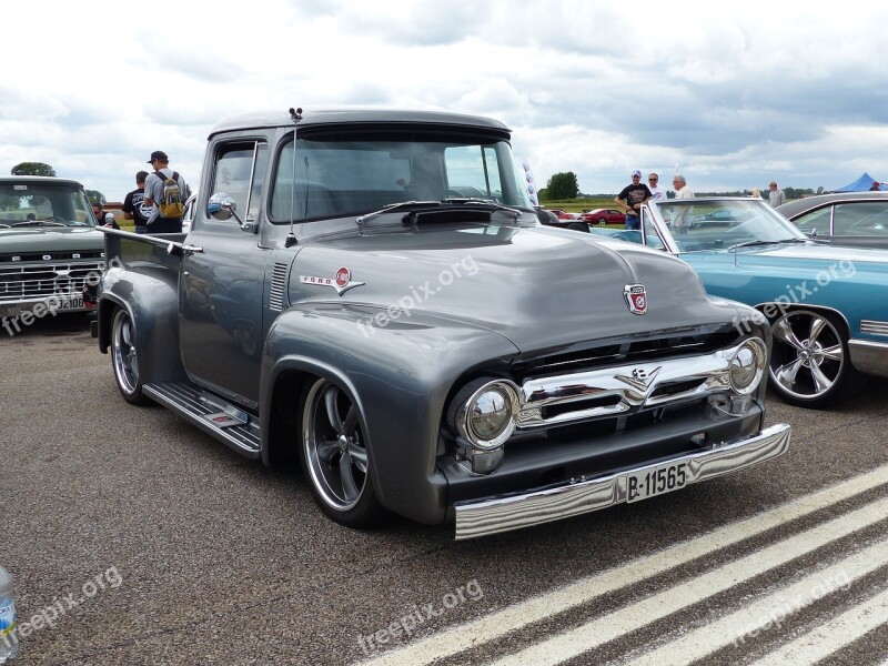 Truck Colors Car Show Summer Road