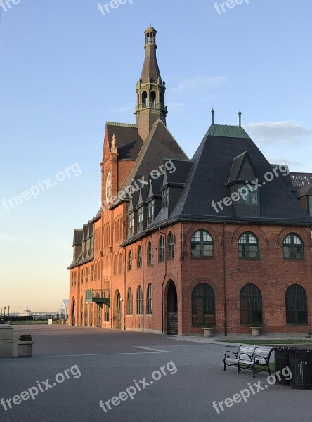 Liberty Park Train Station America Landmark