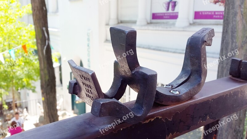 Street Art Ironman Read Book Paris Art Railing