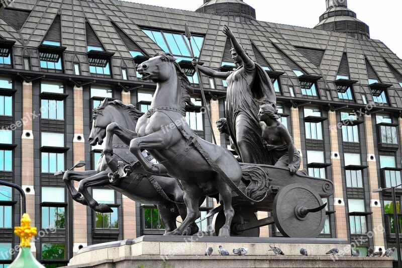 Horse Westminster London England Uk