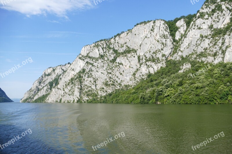 Iron Gate Danube Landscape South East Europe River Cruise