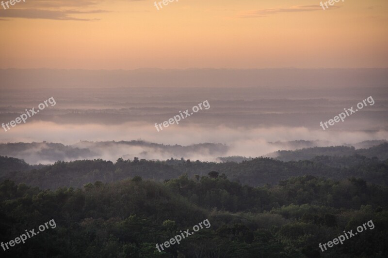 Landscape Sunrise Summer Nature Sunset