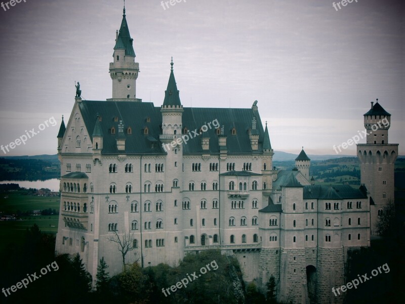 Castle Germany Neuschwanstein Free Photos