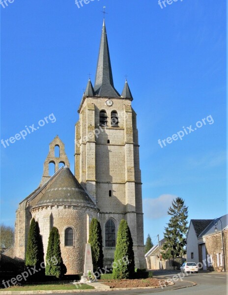 Church Steeples Wall-bell Tower Church-tower Spire