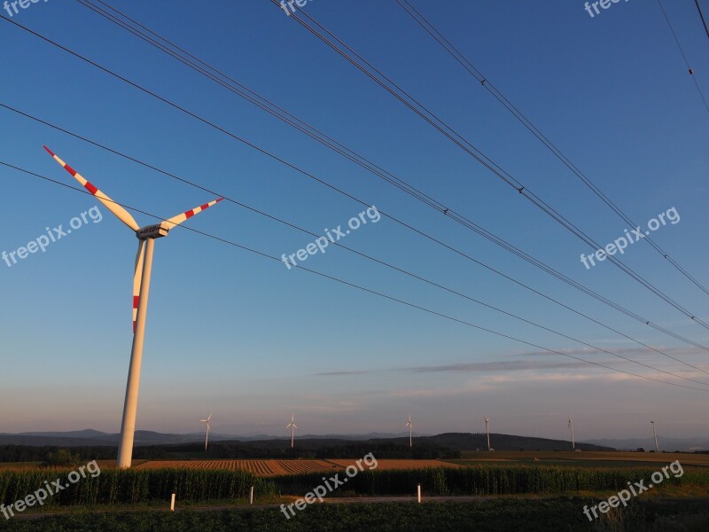 Pinwheel Alternative Energy Wind Power Environment Energy