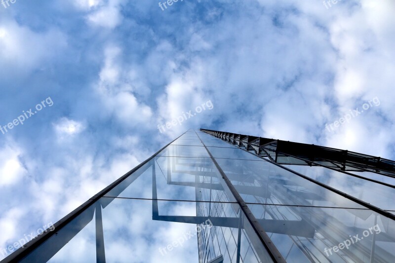 Air Bonn Clouds The Post Tower Top