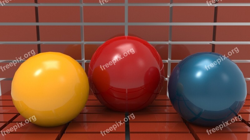 Ball Background Backgrounds Decoration Colorful