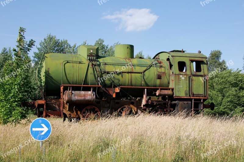 Loco Train Old Train Railway Locomotive