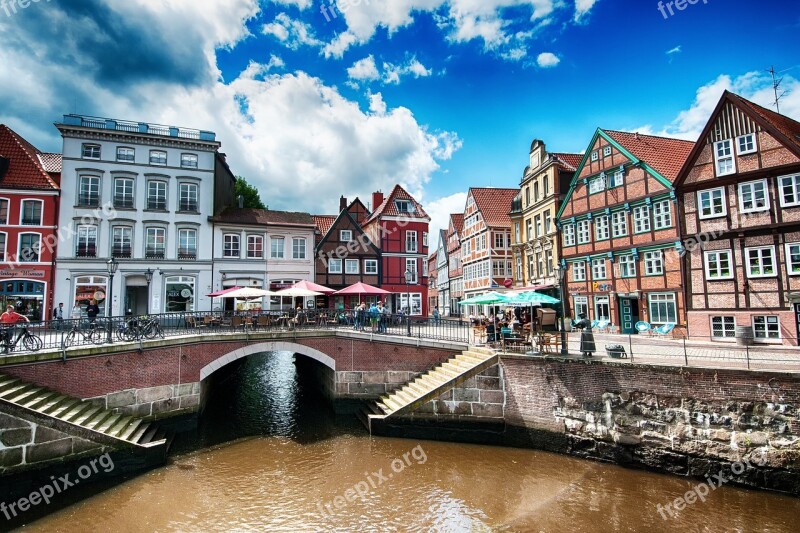 Stade Hanseatic City Lower Saxony Port Mood