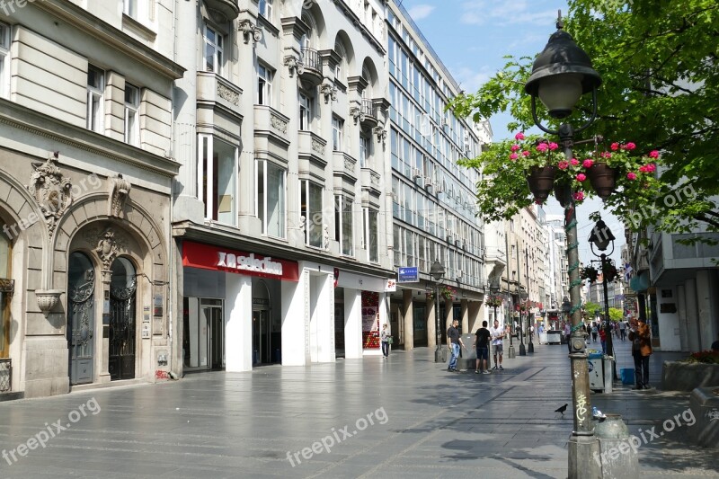 Belgrade Serbia Capital Historically Road