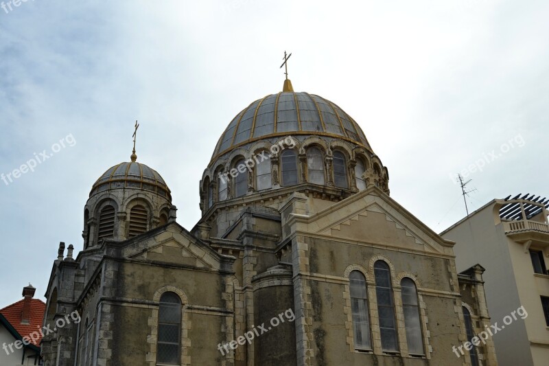 Church Orthodox Architecture Dome Biarritz