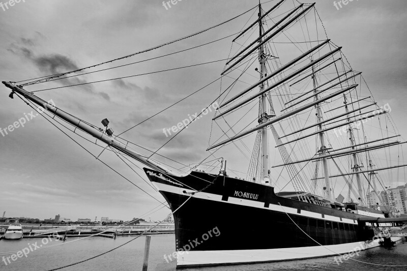 Sailing Ship Boat Sailboat Vessel Nautical