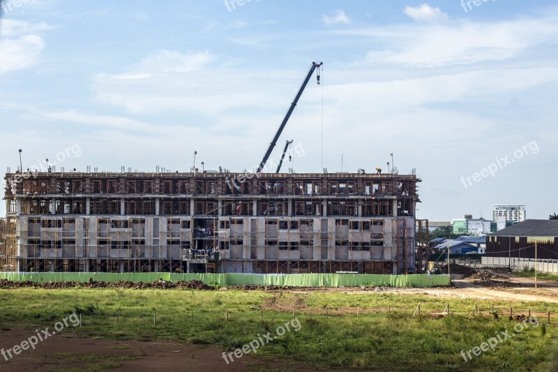 Under Construction Building Construction Structure Urban