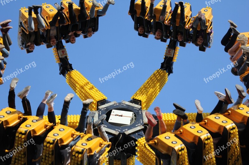 Fair Driving Device Over Head Upside Down Sky